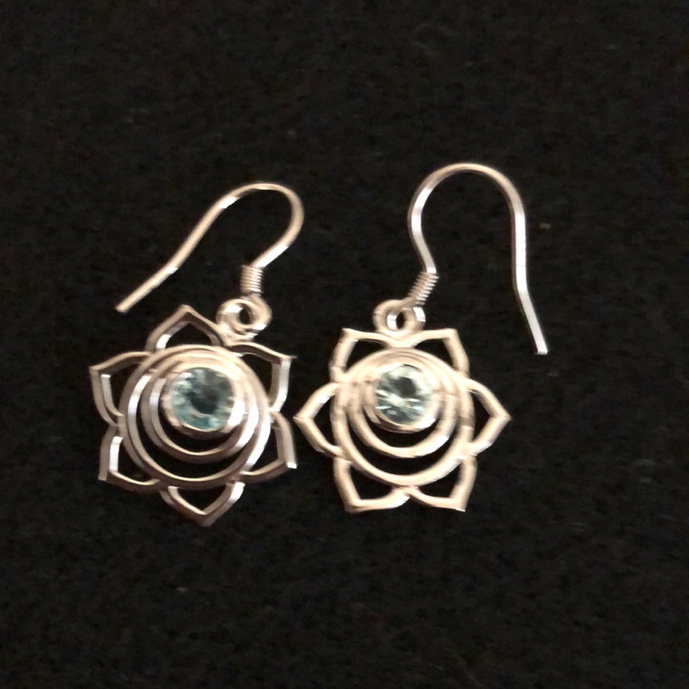 Kaylee Jackson aquamarine earrings